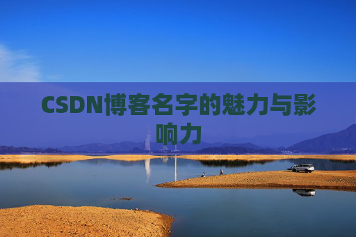 CSDN博客名字的魅力与影响力